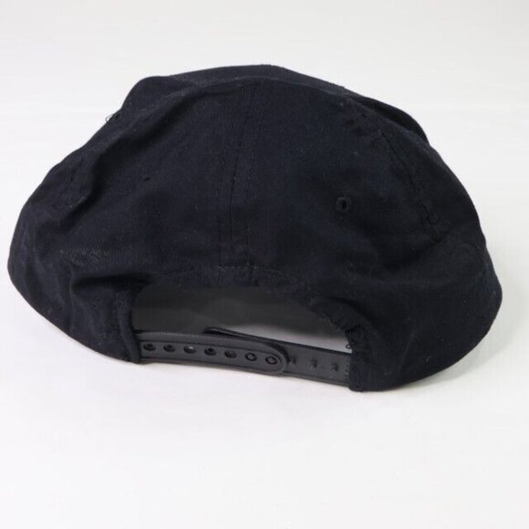 Sue Bee Honey Snap Back Baseball Cap Mens Hat Teal Black - Picture 3 of 11